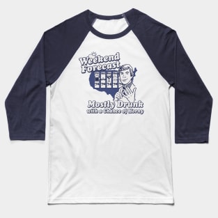 Weekend Forecast 2024 Baseball T-Shirt